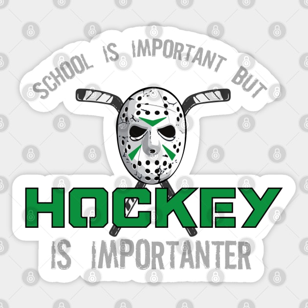 Hockey School Sticker by bcolston